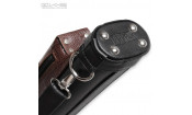 Тубус QK-S Cowboy 1x1 черно-коричневый аллигатор