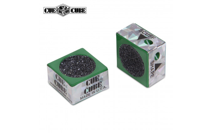 Инструмент для обработки наклейки Cue Cube зеленый