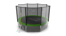 Батут EVO JUMP External 12ft (Green) + Lower net
