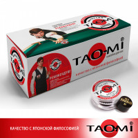 Наклейка для кия TAO-MI 12,5мм, Medium с фиброй 30шт