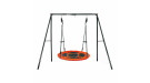 Качели уличные с воротами UNIX Kids 100 см Orange
