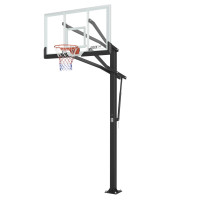 Баскетбольная стойка стационарная UNIX Line B-Stand-PC 72"x42" R45 H230-305 см